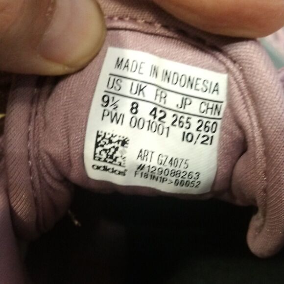 Shoes Training Running Women Adidas EQ21 Run GZ4075 Pink 9.5 - Picture 12 of 12